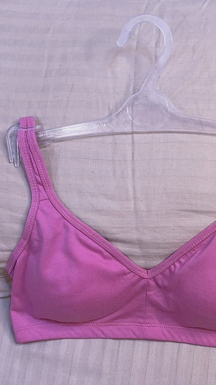 Lovable Womens Removable Pads Non Wired Full Coverage Bra