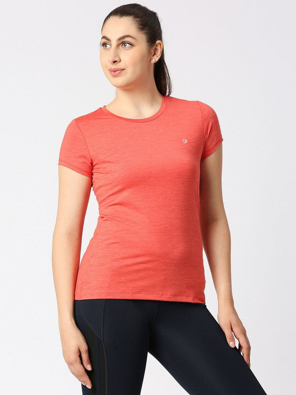 Women Red Solid Top - 4W-Cruiser Tee-CR