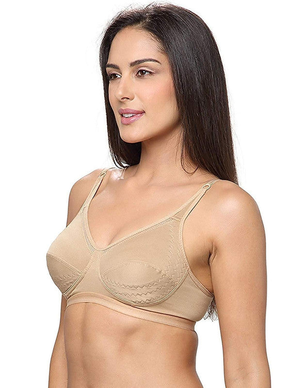 Lovable Skin Non Padded Non Wired Full Coverage  Bra CES-218-Skin