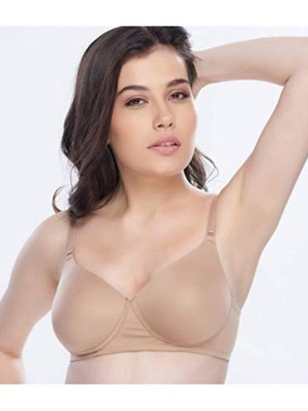 Lovable Beige Padded Non-Wired 3/4th Coverage Bra - CONFI-48-Lovable India