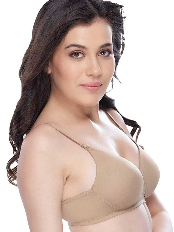 Lovable Beige Padded Non-Wired 3/4th Coverage Bra - CONFI-48