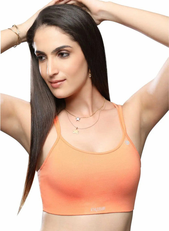 Lovable APRICOT Non Padded Non Wired Full Coverage Bra LTE-SPORTS-BRA-Apricot-Lovable India