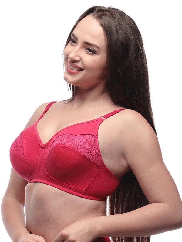 Lovable P.Rose Non Padded Non Wired Full Coverage Bra Adl The 1 Prime_P.Rose