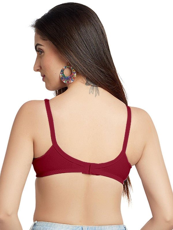 Lovable Wine Non Padded Non Wired Full Coverage  Bra CLASSIC - Wine