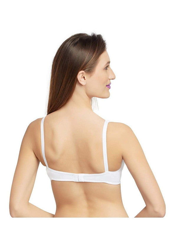 Lovable White Non Padded Non Wired Full Coverage Bra ULTRA - White