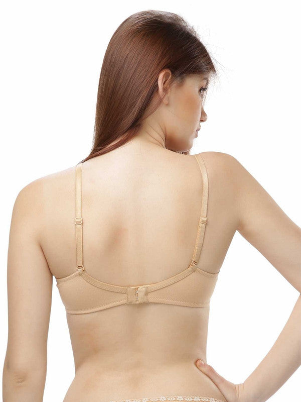 Lovable Beige Padded Wired 3/4th Coverage Bra - CONFI-49