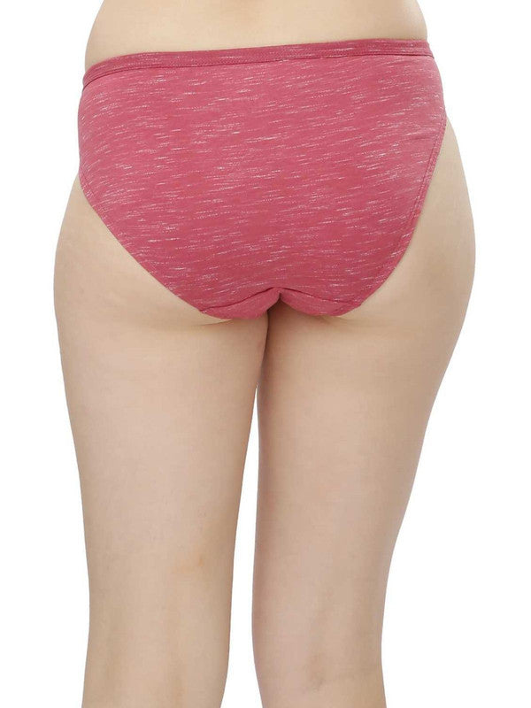 Women Peal-Red Solid Premium Panty - PREMIUMPANTIES-Peal-Red-Lovable India