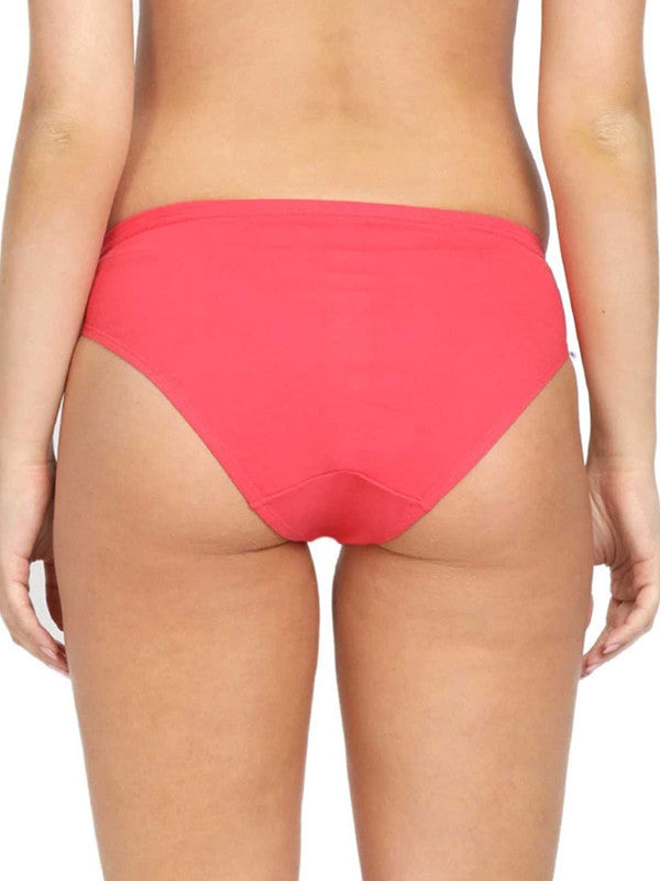 Women Pink Solid Premium Panty - PREMIUMPANTIES-Pink