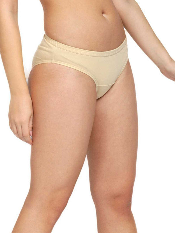 Women Skin Solid Premium Panty - PREMIUMPANTIES-Skin-Lovable India