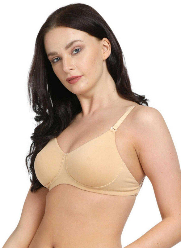 Lovable Skin Non Padded Non Wired 3/4th Coverage Bra MYFITBRA-Skin-Lovable India