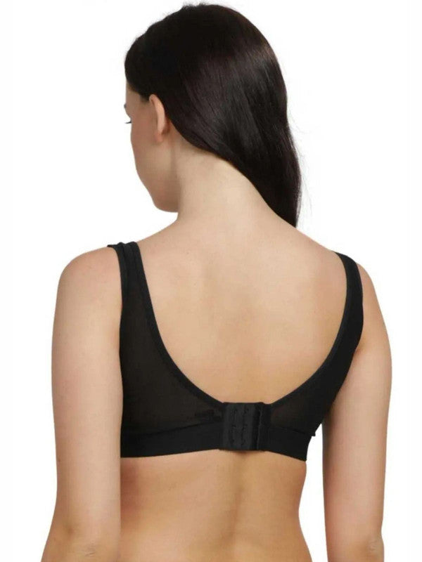 Lovable BLACK-NEO MINT Padded Non Wired Full Coverage Bra L3516-XC_BLACK-NEO MINT-Lovable India