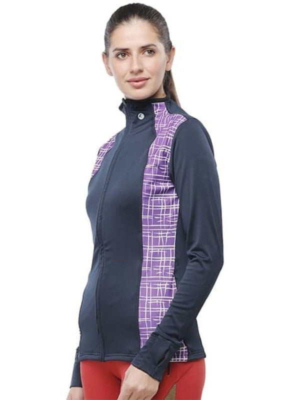 Women Blue Slim Fit Solid Jacket - DRI SENCE JACKET-NY-SP-Lovable India