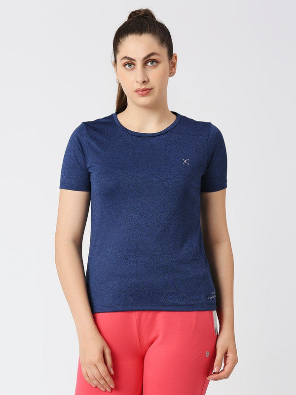 Women Blue Solid Top - Fly-BY-IF-BL