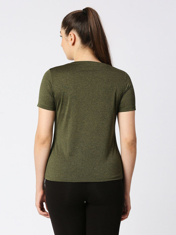 Women Olive Solid Top - Fly-BY-IF-OL