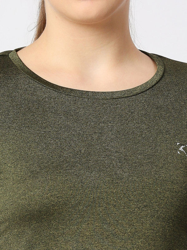 Women Olive Solid Top - Fly-BY-IF-OL