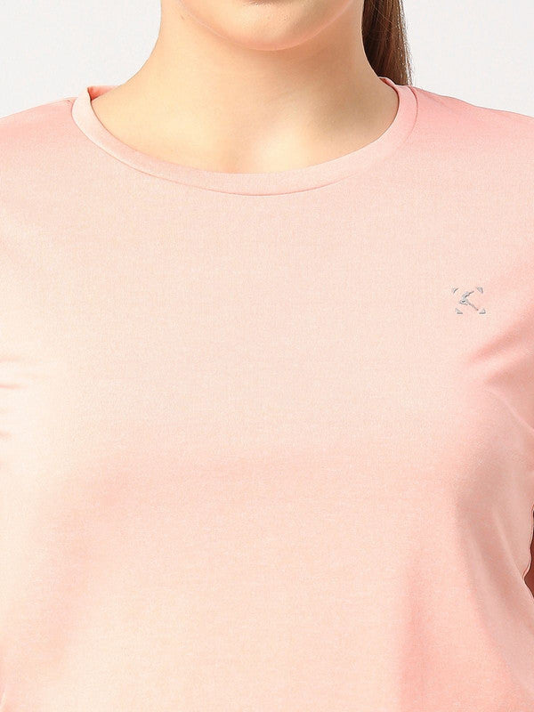 Women Light Orange Solid Top - Fly-BY-IF-OR
