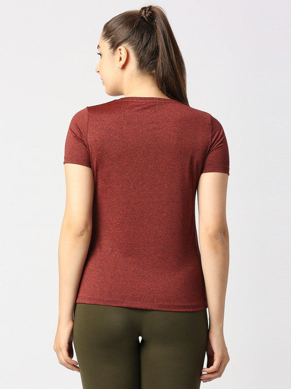 Women Wine Solid Top - Fly-BY-IF-WN